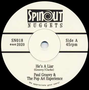 SP Paul Groovy & The Pop Art Experience: He's A Liar / You're Gonna Miss Me LTD | NUM