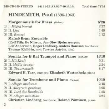 CD Paul Hindemith: Chamber Music