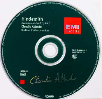 CD Berliner Philharmoniker: Kammermusik Nr. 2, 3, 6 & 7