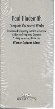 6CD/Set di cofanetti Paul Hindemith: Complete Orchestral Works