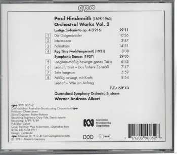6CD/Set di cofanetti Paul Hindemith: Complete Orchestral Works