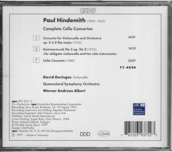 5CD/Set di cofanetti Paul Hindemith: Complete Orchestral Works 2
