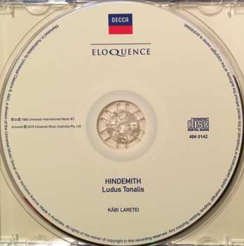 CD Paul Hindemith: Ludus Tonalis