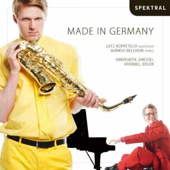 CD Paul Hindemith: Musik Für Saxophon & Klavier "made In Germany"