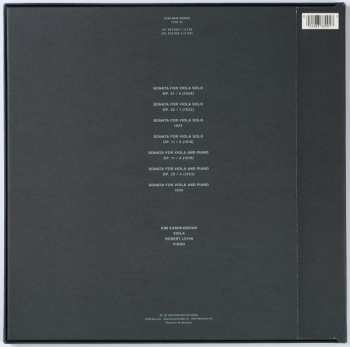 3LP/Set di cofanetti Paul Hindemith: Sonatas For Viola / Piano And Viola Alone