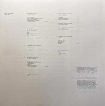 3LP/Set di cofanetti Paul Hindemith: Sonatas For Viola / Piano And Viola Alone
