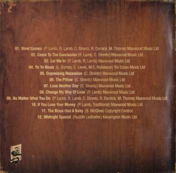 CD Paul Lamb & The King Snakes: Mind Games