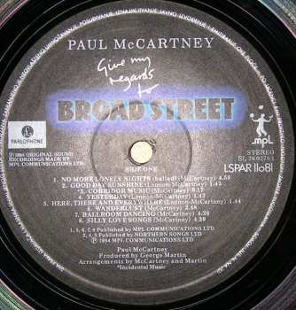 LP Paul McCartney: Give My Regards To Broad Street