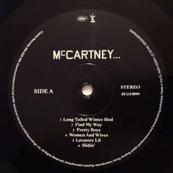 LP Paul McCartney: McCartney III