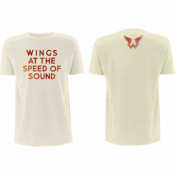 Merch Paul McCartney: Maglietta Wings At The Speed Of Sound 