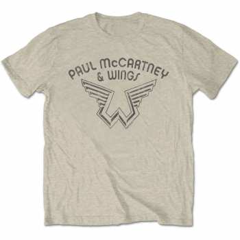 Merch Paul McCartney: Maglietta Wings Logo Paul Mccartney 