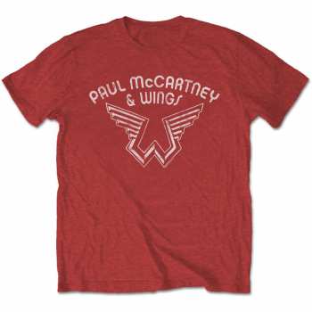 Merch Paul McCartney: Maglietta Wings Logo Paul Mccartney 