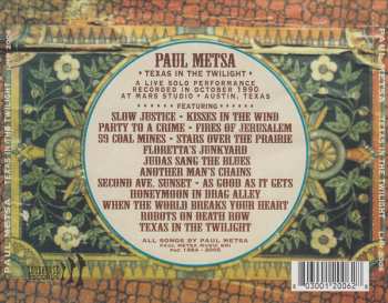 CD Paul Metsa: Texas In The Twilight
