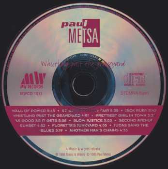 CD Paul Metsa: Whistling Past the Graveyard