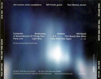 CD Paul Motian: Time And Time Again