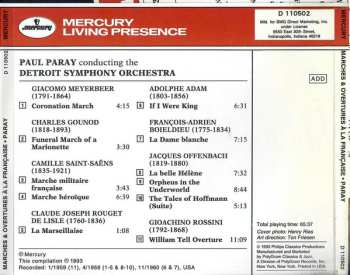 CD Paul Paray: Marches And Overtures À La Française