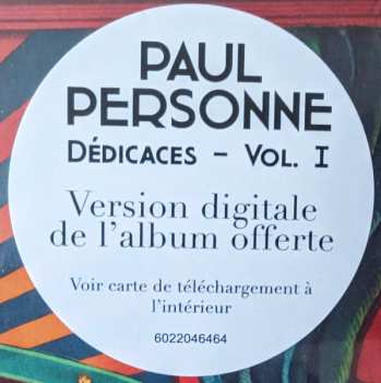 LP Paul Personne: Dédicaces My Spéciales Personnelles Covers. Vol I
