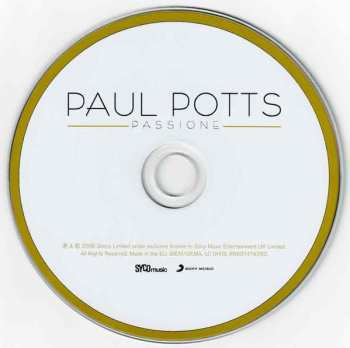 CD Paul Potts: Passione