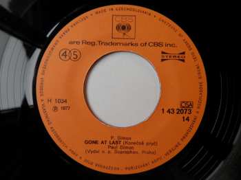 SP Paul Simon: 50 Ways To Leave Your Lover = 50 Způsobů Jak Opustit Milovaného / Gone At Last = Konečně Pryč