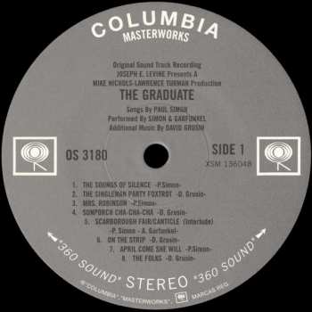 LP Simon & Garfunkel: The Graduate (Original Sound Track Recording)