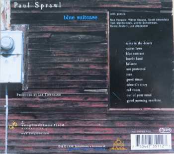 CD Paul Sprawl: Blue Suitcase