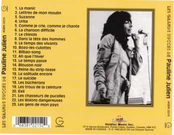 CD Pauline Julien: Les Grands Succès De Pauline Julien