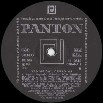 LP Pavel Bobek: Veď Mě Dál, Cesto Má