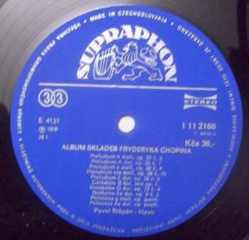 LP Frédéric Chopin: Album Skladeb Fryderika Chopina