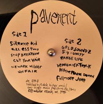 LP Pavement: Crooked Rain, Crooked Rain