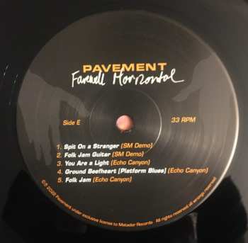 4LP/Set di cofanetti Pavement: Terror Twilight: Farewell Horizontal LTD