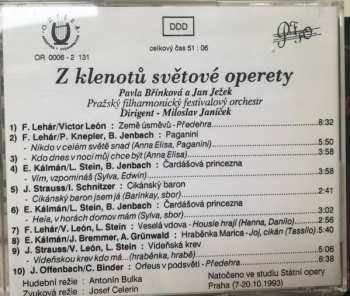 CD Pavla Břínková: Z klenotů světové operety