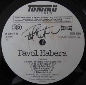 LP Pavol Habera: Pavol Habera