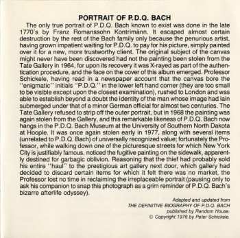 CD P.D.Q. Bach: Portrait Of P.D.Q. Bach