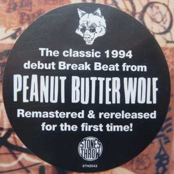 LP Peanut Butter Wolf: Peanut Butter Breaks
