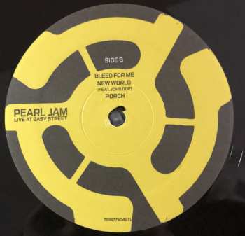 LP Pearl Jam: Live At Easy Street LTD
