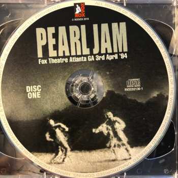 2CD Pearl Jam: Fox Theatre Atlanta GA 3rd April '94