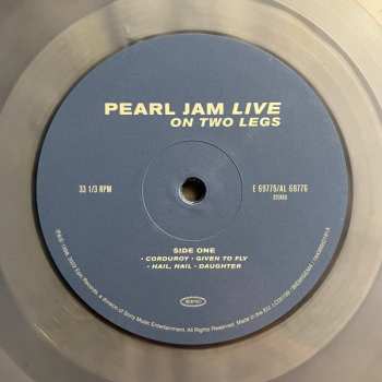 2LP Pearl Jam: Live On Two Legs LTD | CLR