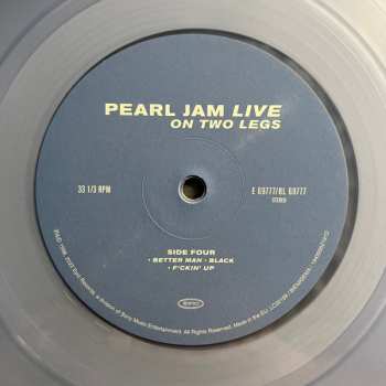 2LP Pearl Jam: Live On Two Legs LTD | CLR