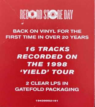 2LP Pearl Jam: Live On Two Legs LTD | CLR