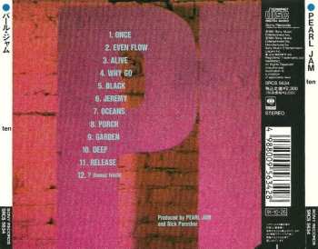 CD Pearl Jam: Ten