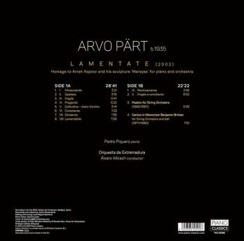 LP Orquesta de Extremadura: LAMENTATE