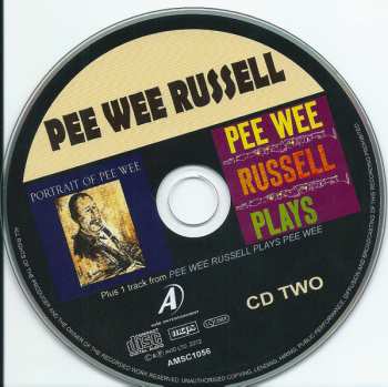 2CD Pee Wee Russell: Four Classic Albums  Plus