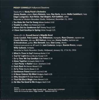 CD Peggy Connelly: Hollywood Sessions