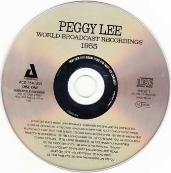2CD Peggy Lee: World Broadcast Recordings 1955