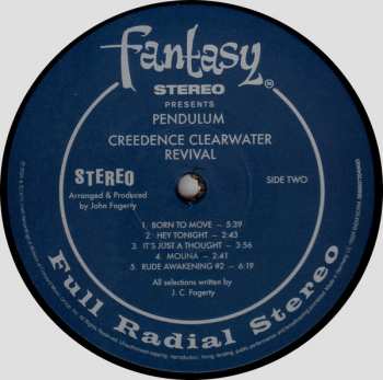 LP Creedence Clearwater Revival: Pendulum LTD