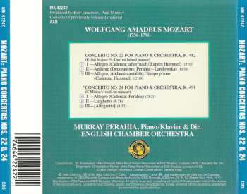 CD Wolfgang Amadeus Mozart: Piano Concerto No. 22, K.482 / Piano Concerto No. 24, K.491