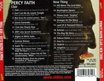 CD Percy Faith: Clair / New Thing