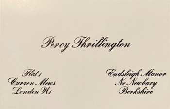 LP Percy Thrillington: Thrillington LTD | CLR