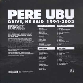 4LP/Set di cofanetti Pere Ubu: Drive, He Said 1994-2002 LTD