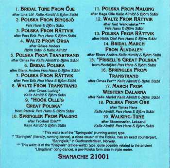 CD Pers Hans Olsson: Three Swedidh Fiddlers